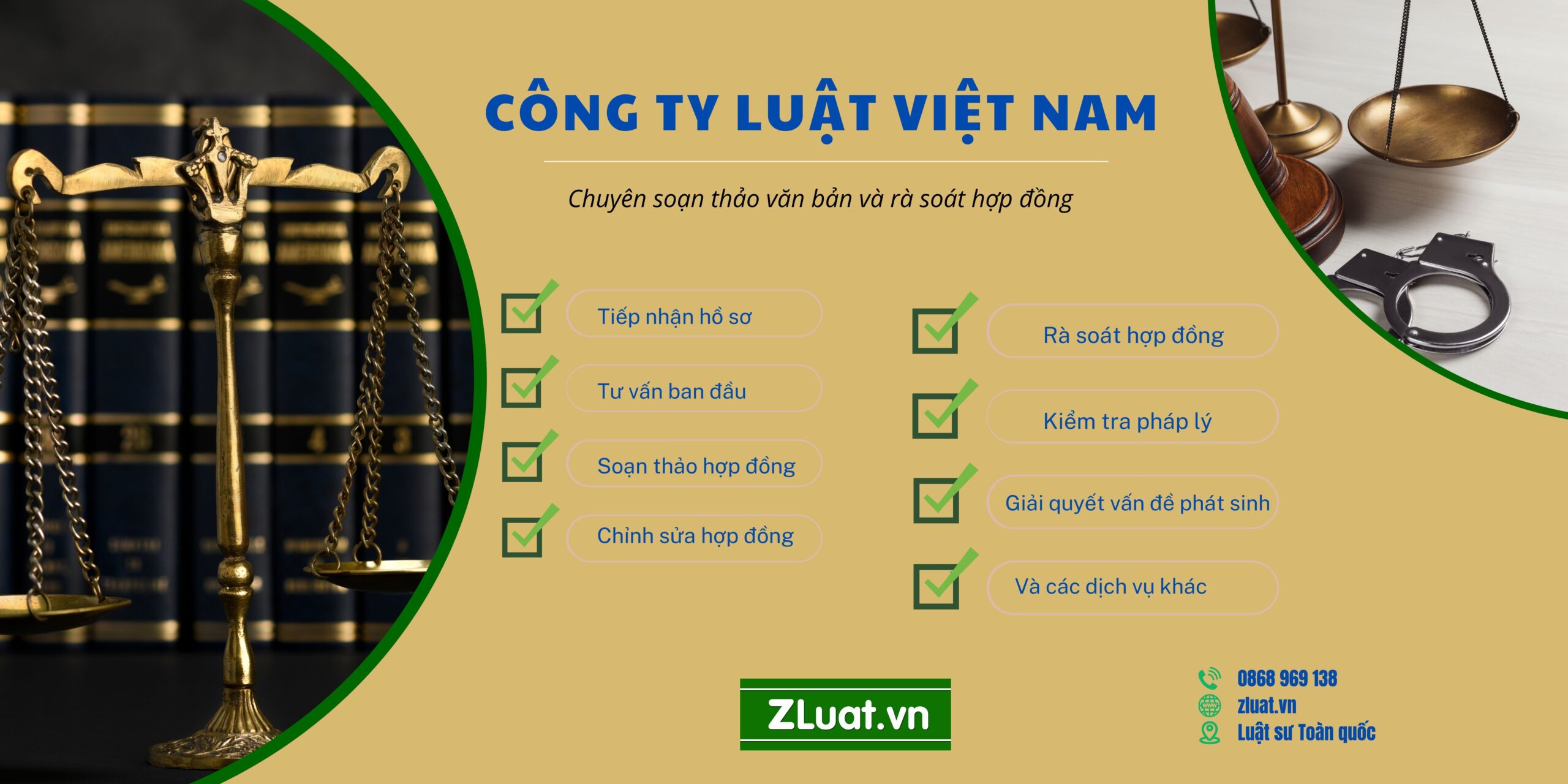 Hỗ trợ trọn gói Luật sư soạn thảo rà soát hợp đồng đúng pháp lý tại khu vực xã Bình Mỹ, Thành phố Hồ Chí Minh xã Bình Mỹ, Thành phố Hồ Chí Minh - Ảnh 1